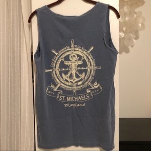 St. Michael’s Ash Blue Men’s Tank Top